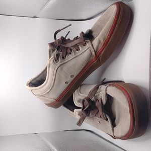 Grey Vans Skate Shoes